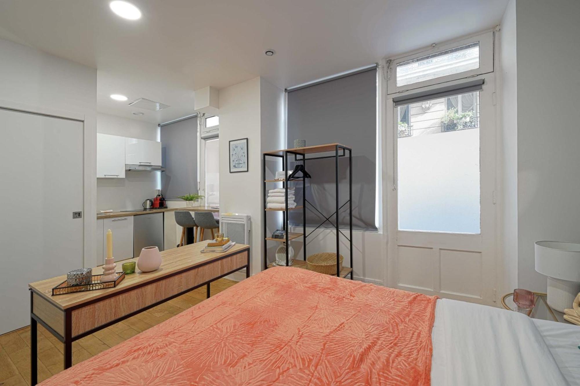 Modern Studio Fully Renovated Paris Extérieur photo
